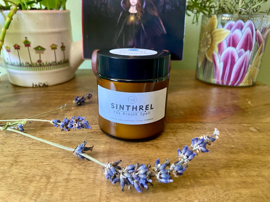 Sinthrel breath potion close-up - Talvy's Apothecary handcrafted blend