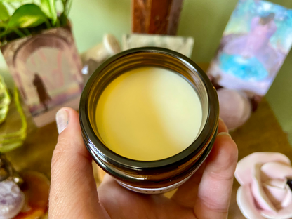 Alysia Moonrise potion collection - handcrafted fantasy-inspired herbal balms from Talvy's Apothecary