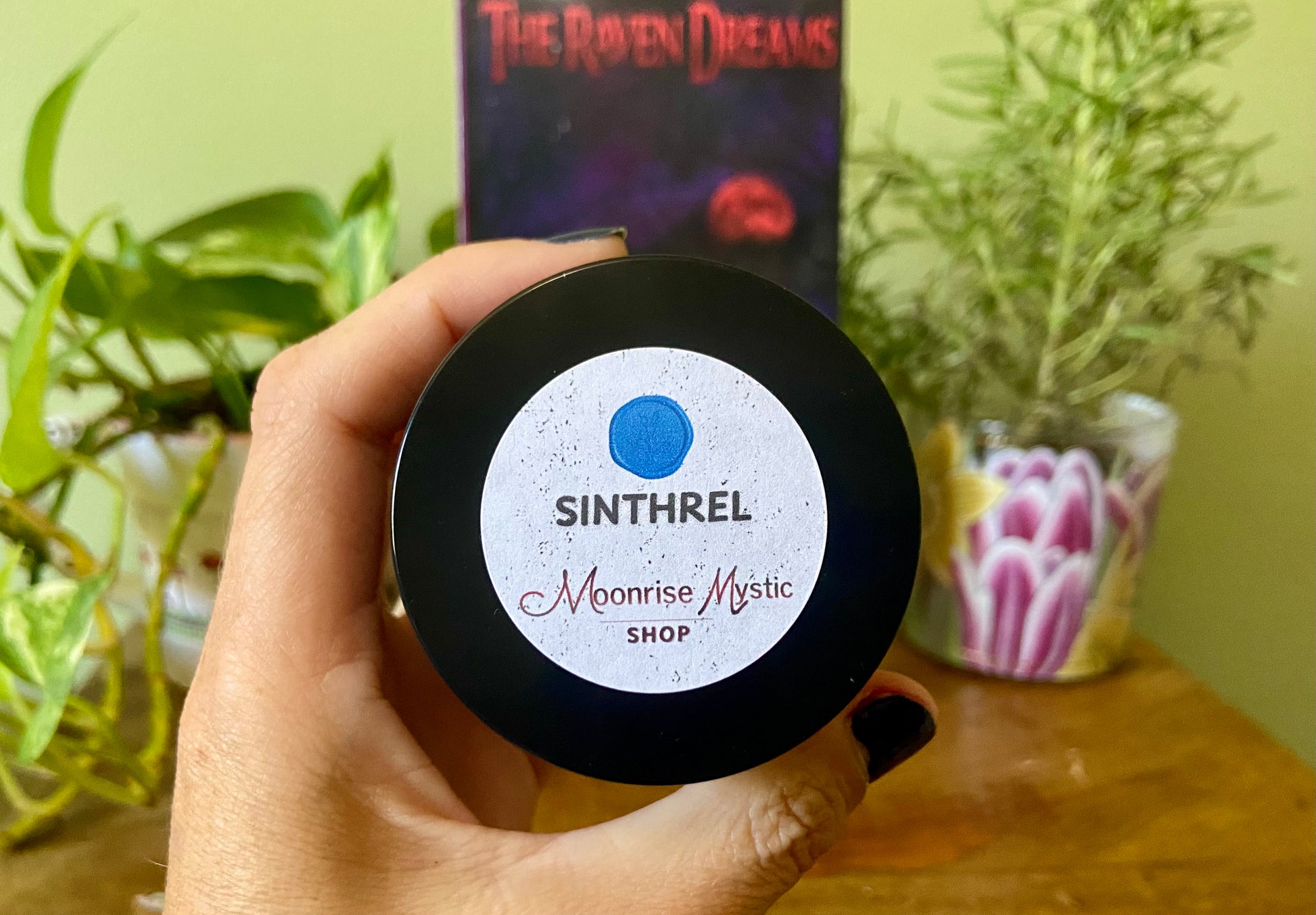Sinthrel the breath spell - fantasy-inspired aromatherapy potion