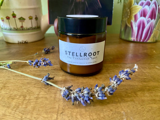 Stellroot connection potion close-up - fantasy-inspired aromatherapy