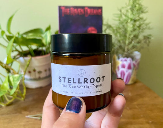 Stellroot connection spell potion by Alysia Moonrise - handcrafted herbal balm