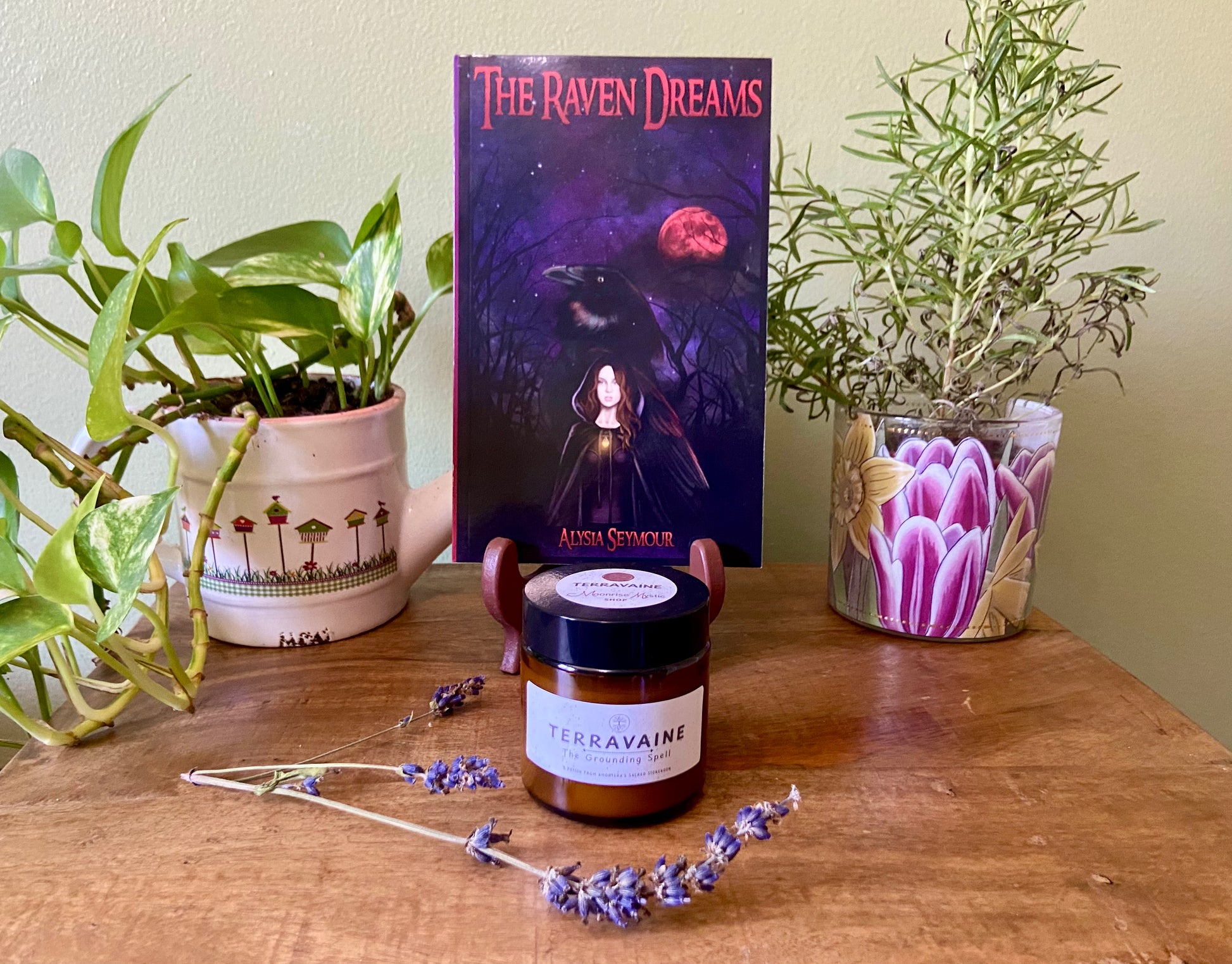 Terravaine potion by Alysia Moonrise - grounding wellness blend