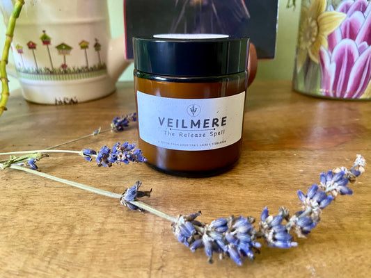 Veilmere release potion close-up - Talvy's Apothecary handcrafted blend