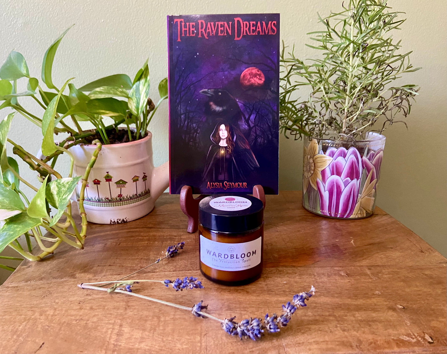 Wardbloom potion by Alysia Moonrise - protection wellness blend