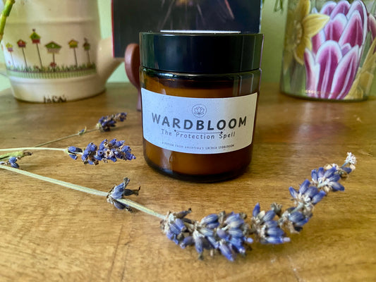 Wardbloom protection potion close-up - Talvy's Apothecary handcrafted blend