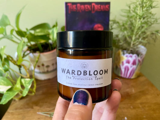 Wardbloom protection spell potion by Alysia Moonrise - immune support herbal balm